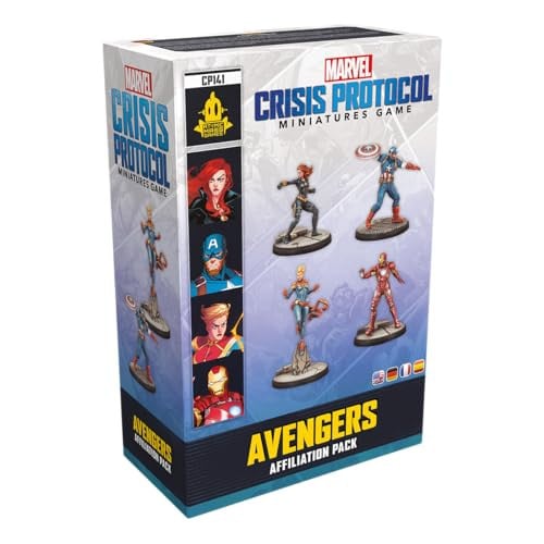Marvel Crisis Protocol Avengers Affiliation Pack van Asmodee