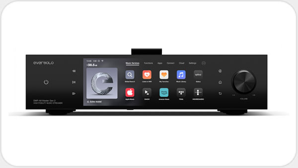 eversolo DMP-A8 Master Edition Gen 2 Streamingclient und Vorverstärker *schwarz* EV36025