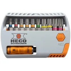 Heco, Bits, Drive-Bit Selector Heco-Drive 11-teilig (Kreuz Pozidriv PZ)