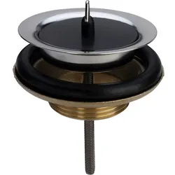 Viega Ablaufventil 116354 G 2xDN 80, Ventilunterteil Messing, mit Stopfen
