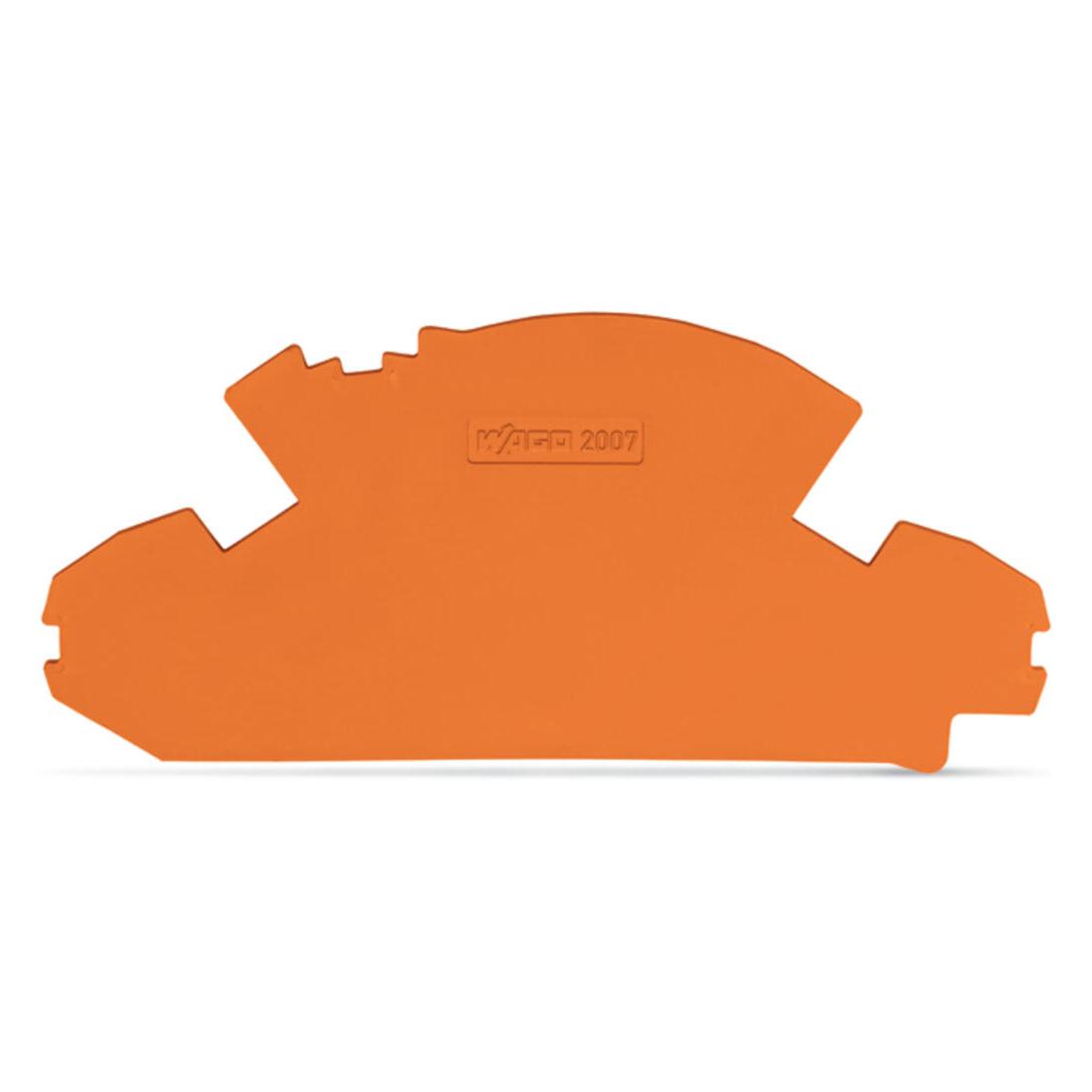 Wago TOPJOB S Abschlussplatte orange 2007-8892 (2007-8892)