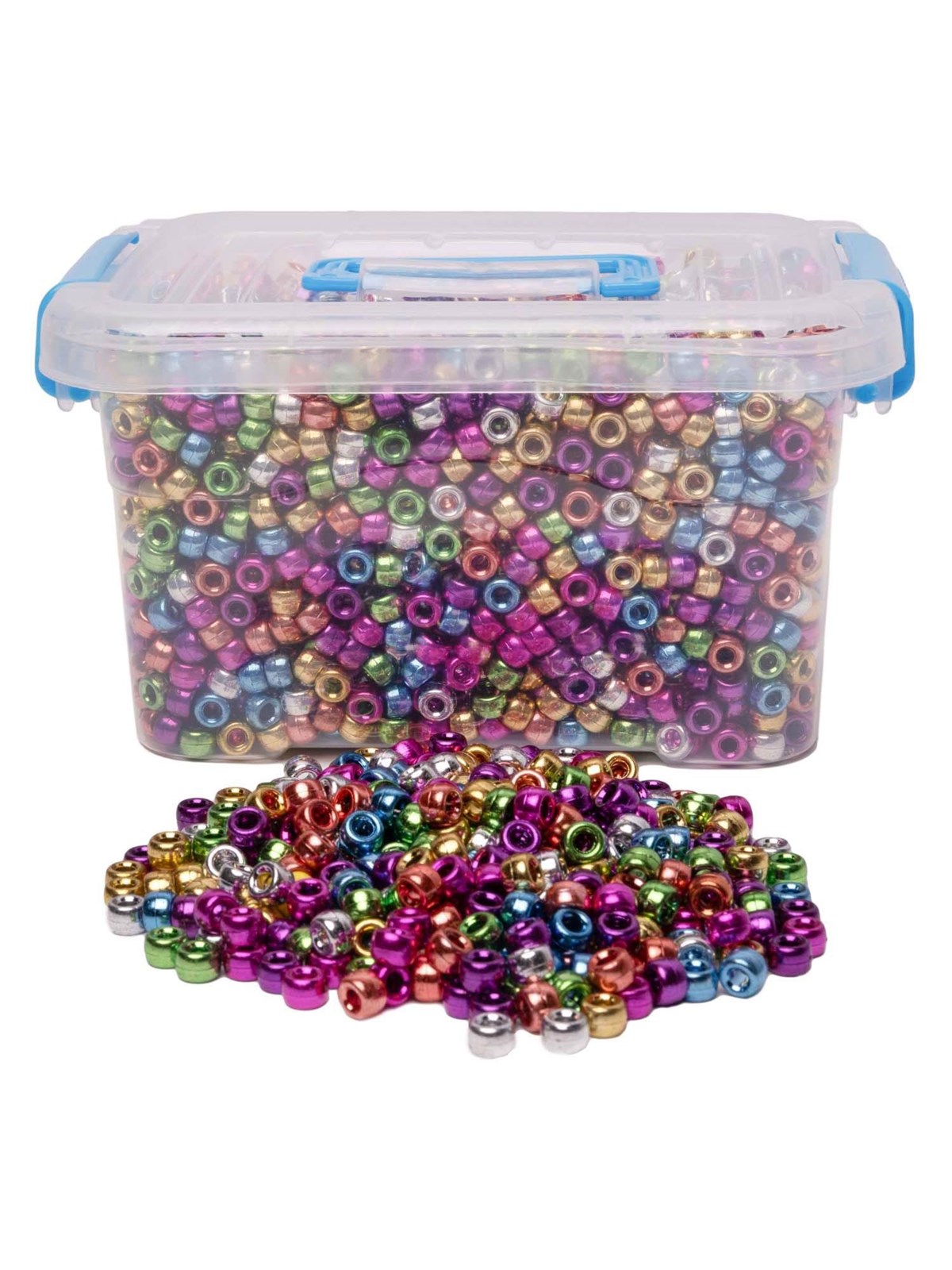 Colorations - Metallic Pony Beads 4000pcs.