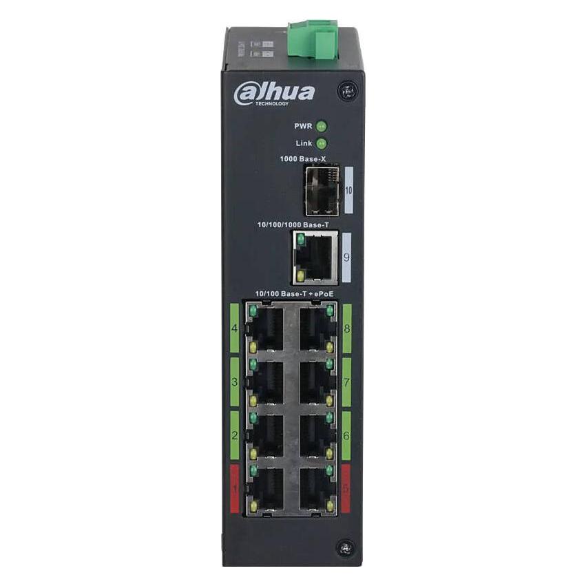 Dahua SCHALTER LR2110-8ET-120-V2 (8 Ports) (DH-LR2110-8ET-120-V2)