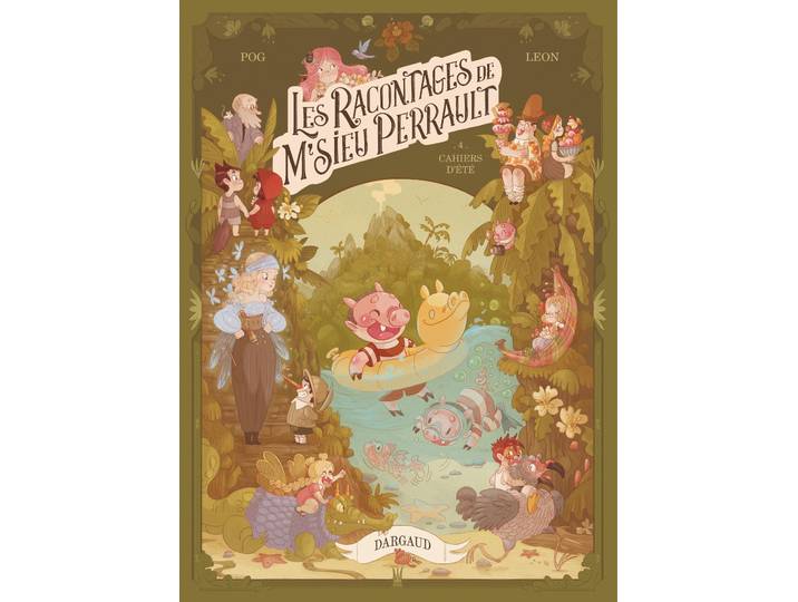 Les racontages de M'sieu Perrault - Tome 4 - Cahiers d'été (BD)