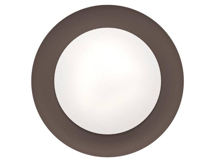 Eglo 99704 PENJAMO LED 3-fois plafonnier 3x7\,3W Ø465mm moka blanc blanc chaud