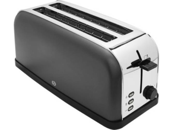 Essentielb - Grille-Pain Egp 2i Ciabatta Gris Minéral