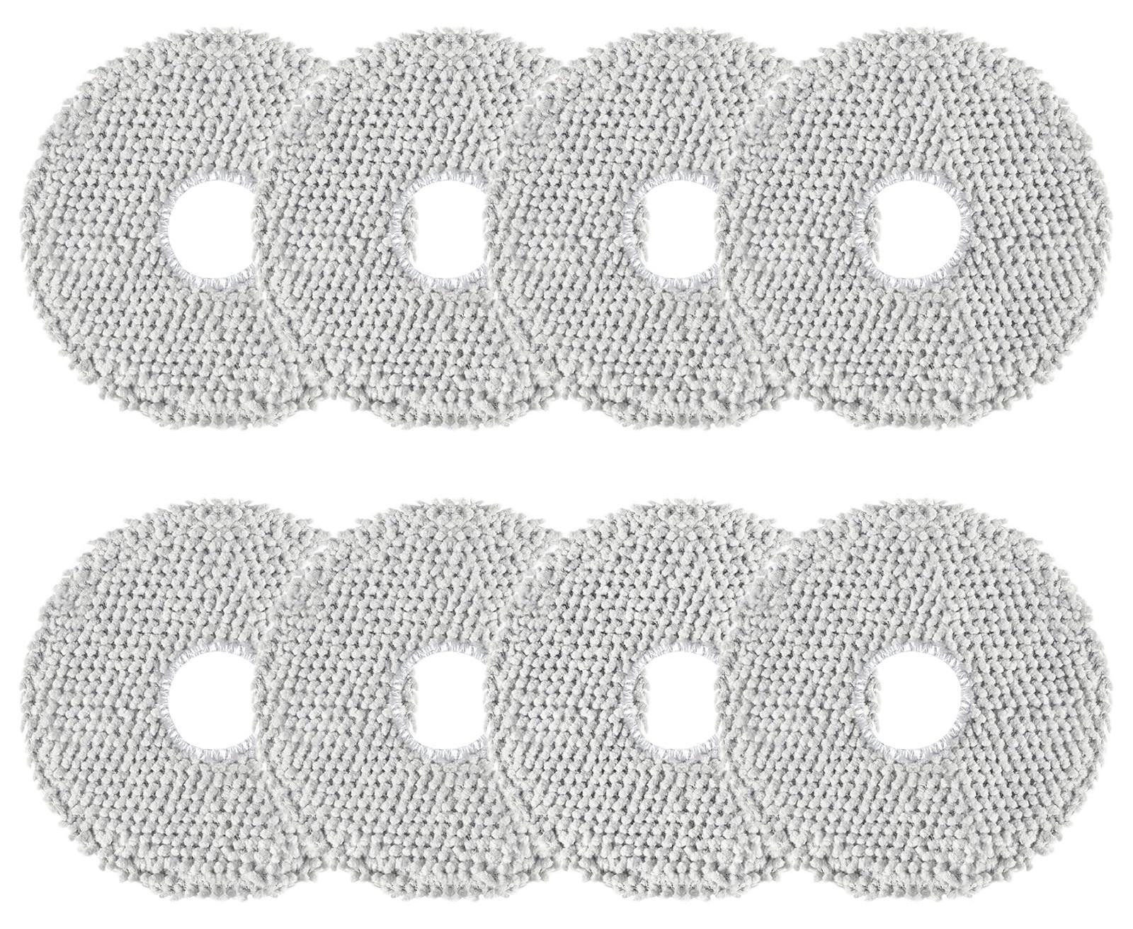 Dripio Verpakking met 8 reinigingsdoekjes voor Ecovacs Deebot X2/T20/T30 OMNI