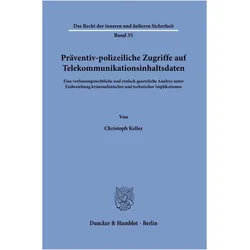 Präventiv-polizeiliche Zugriffe auf Telekommunikationsinhaltsdaten, Schulbücher von Christoph Keller