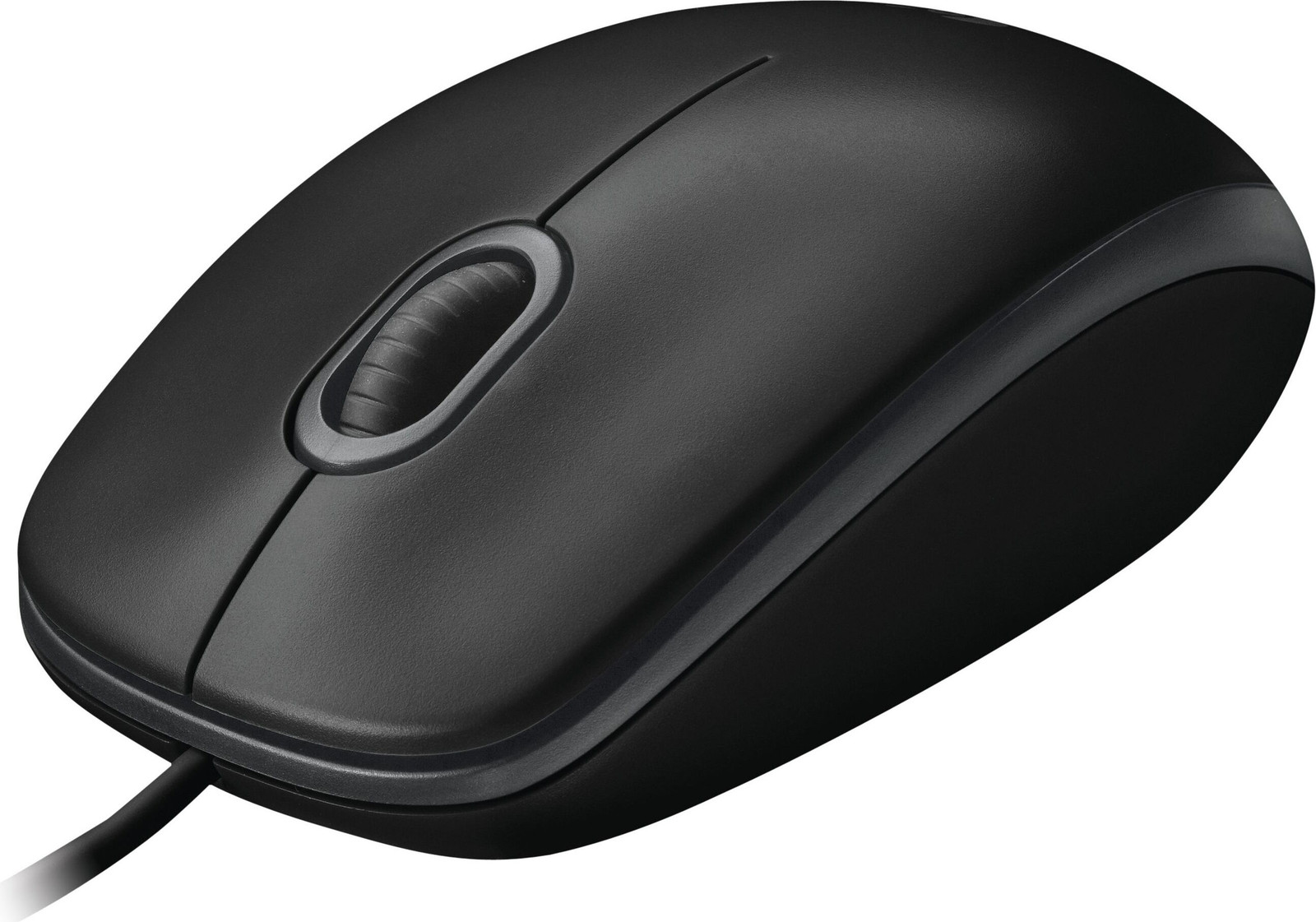 Logitech muis B100 USB zwart