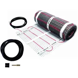 Danfoss, Bodenheizung, Heizmatte 150W/qm 1350W 9qm 1Kaltl 11W/m 83030584
