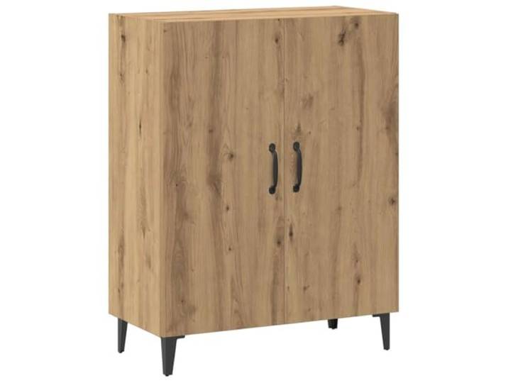 Kaorsrow Sideboard Artisan-Eiche 70x34x90 cm Beistellschrank Kommode Kompakter Aufbewahrungsschrank mit 2 Türen für Wohnzimmer und Flur. Pflegeleichte Oberfläche in warmer Holzoptik.