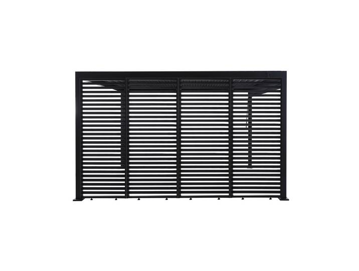 Pergola-Seitenteil-Set Origin Lamellen Anthrazit 4er-Set