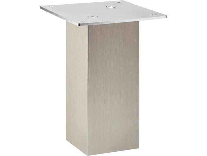 HKT Barkonsole, Edelstahlfarben, Metall, 28.4x18.4x16.4 cm,