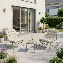 Gartenmöbelset Trölleping 3-tlg. [en.casa]