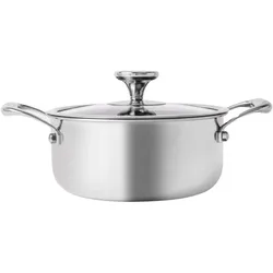 Stock Sobczyk - Hybrid Pot with lid Ø24cm, Pfanne + Kochtopf, Schwarz, Silber