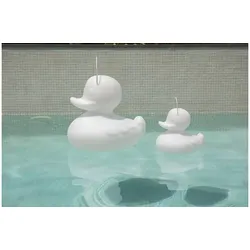 Designleuchte DUCK-DUCK 2er Set XL+S in weiss