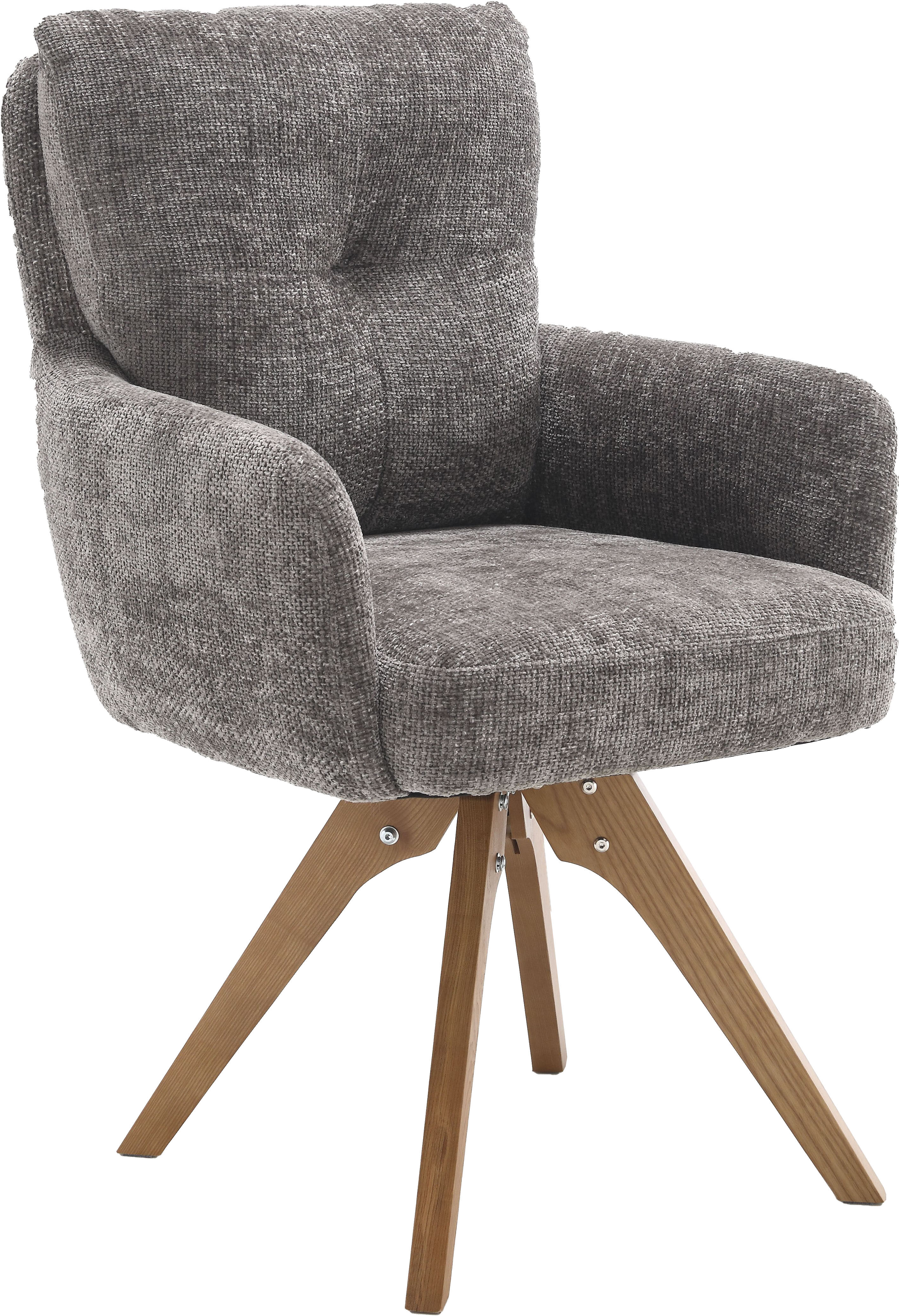Esszimmerstuhl HOME AFFAIRE "Valldemossa", grau (anthrazit, natur, anthrazit), B:60cm H:92cm T:67cm, Stühle, Esszimmerstuhl