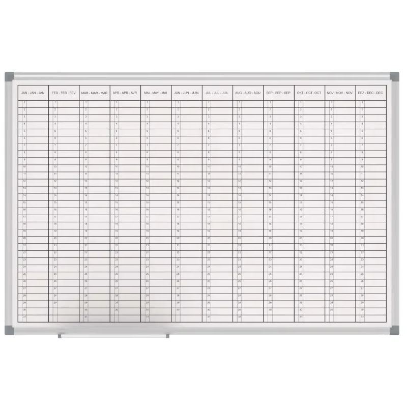 Maul Whiteboard Jahresplaner MAULstandard 60x90cm