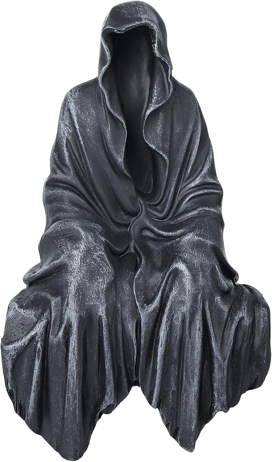 Gothic Magere Hein Beeld - Zittend - Halloween Decoratie voor op tafel