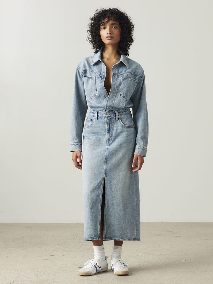 Levi's Jeanskleid in Hellblau - W25