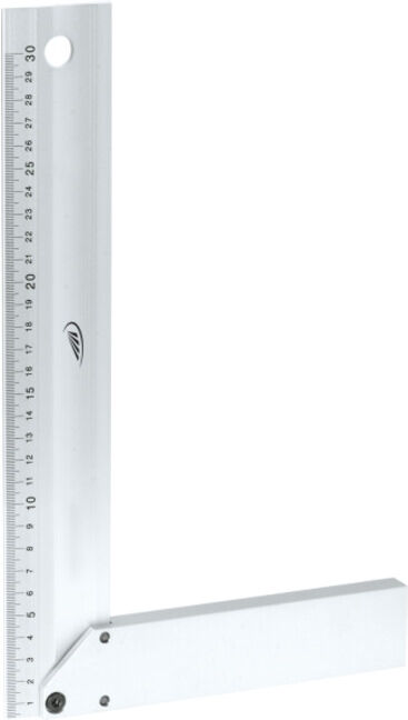 Helios-Preisser Équerre de menuisier avec onglet Profilé aluminium 400 mm (0396984)