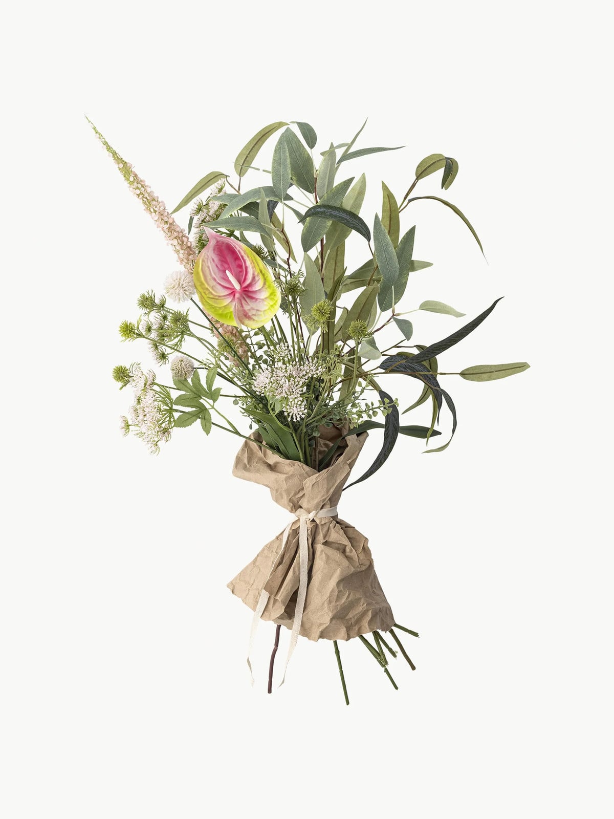 Bloomingville Kunstboeket Blush - Roze en Groen - Floral Design