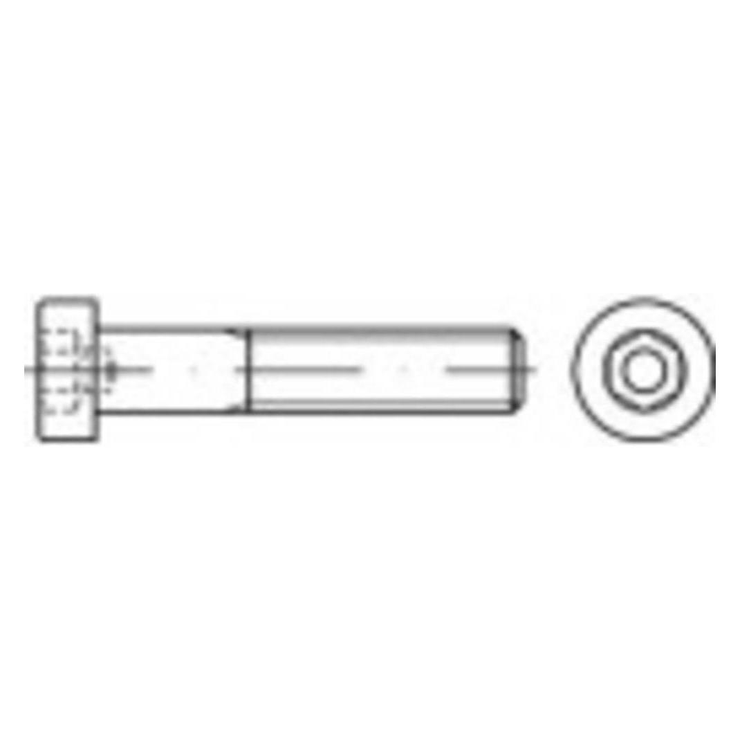 Toolcraft Zylinderschrauben M10 25 mm In (138967)
