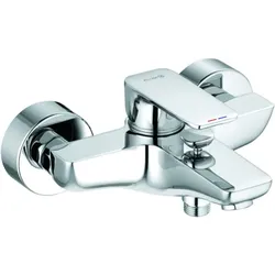 Kludi Pure&style Wannenarmatur 406810575 chrom, Wandmontage