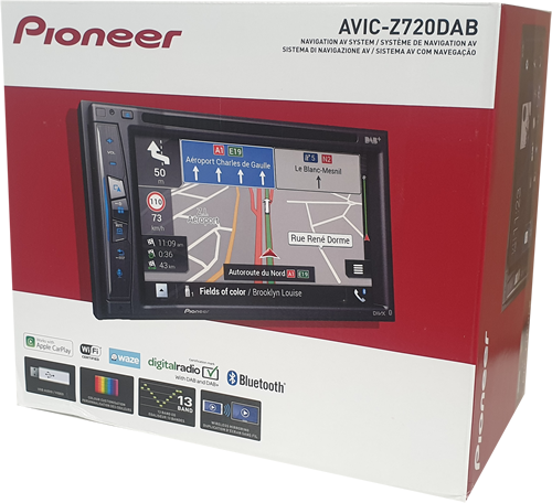 Pioneer AVIC-Z720DAB inkl. DAB Antenne inkl. Kamera ND-BC8