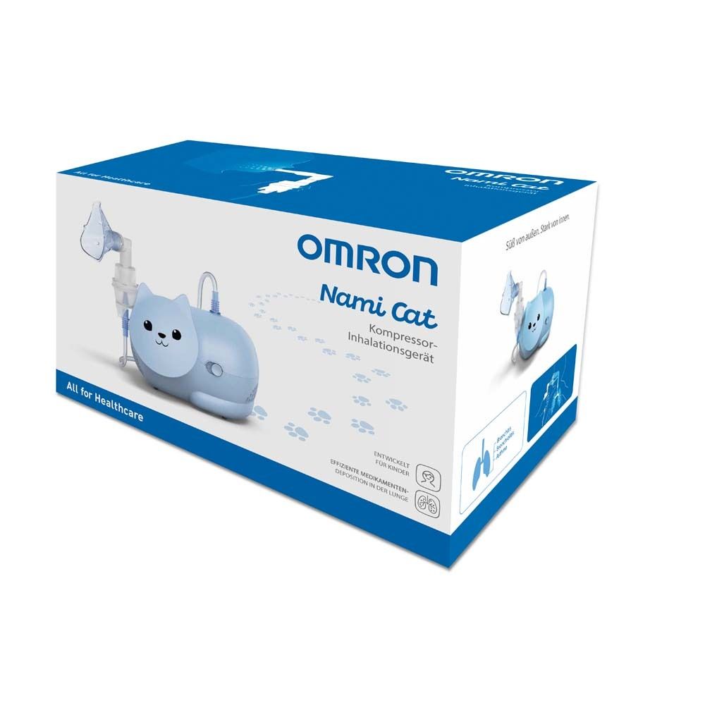 Omron Nami Cat Kompressor-Inhalationsgerät 1 St Gerät