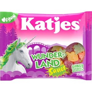 Katjes Fruchtgummis Wunderland Sauer, 210 g