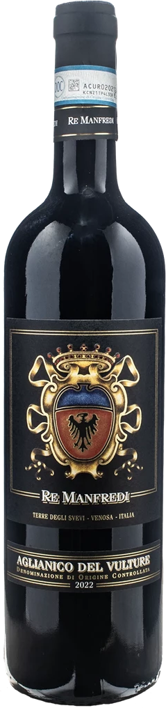 Re Manfredi Terre degli Svevi Aglianico del Vulture  2022