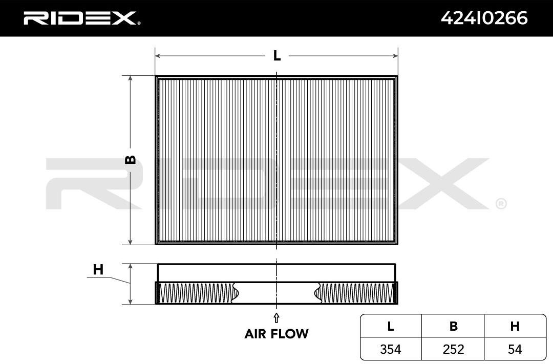 RIDEX 424I0266 Pollen filter