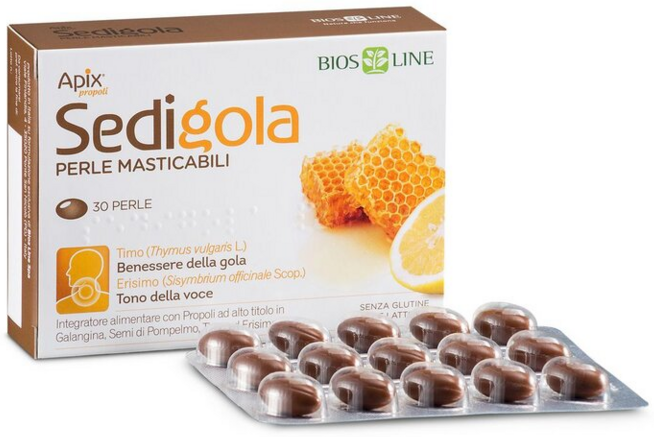 Bios Line Sedigola Perle Masticabili 30 Perle