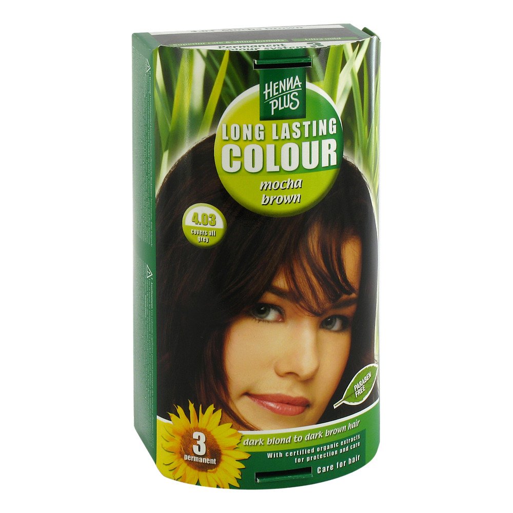 Frenchtop Natural Care Products B.V Hennaplus Long Lasting Mocha Brown 4,03 00100256