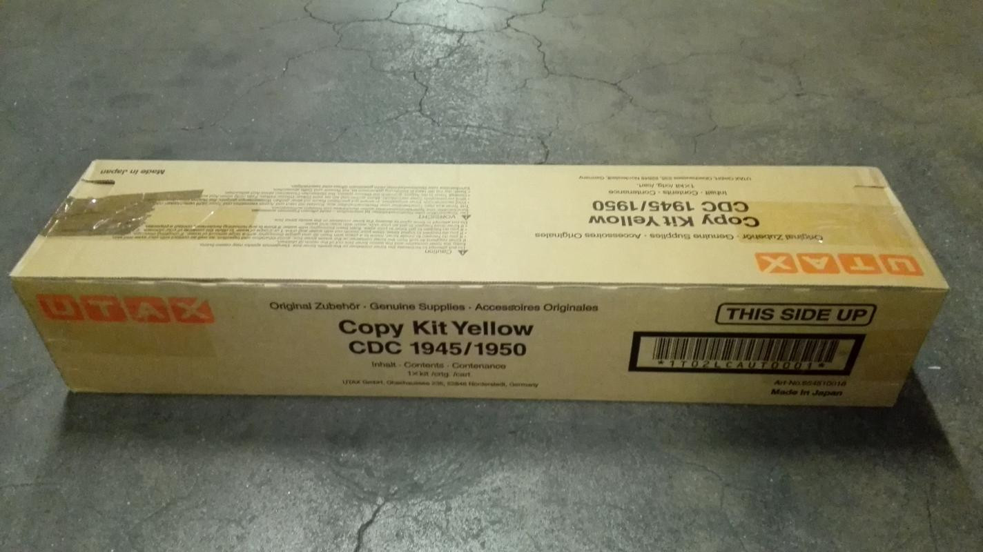 Utax Toner cartridge type 1T02LCAUT0 geel voor Utax 4505ci/5505ci