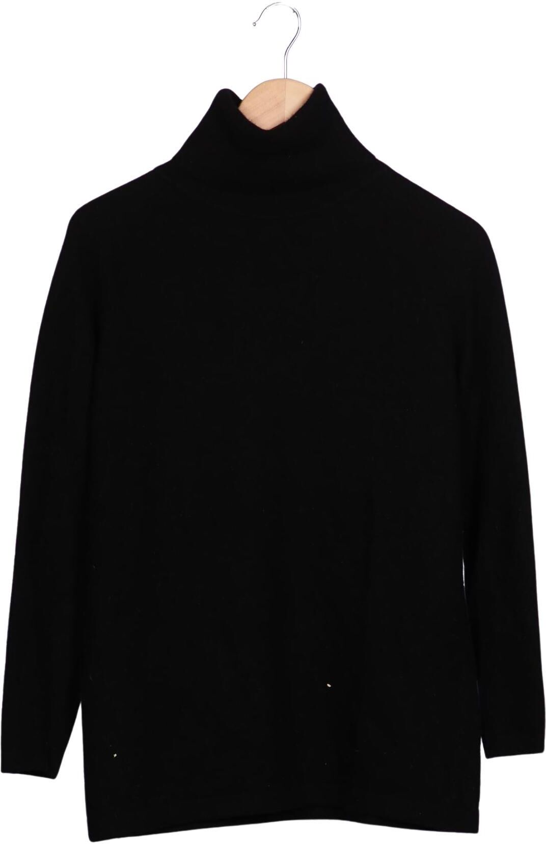Madeleine Damen Pullover, Schwarz, Gr. L, Wolle / Angorawolle / Synthetik - Second Hand