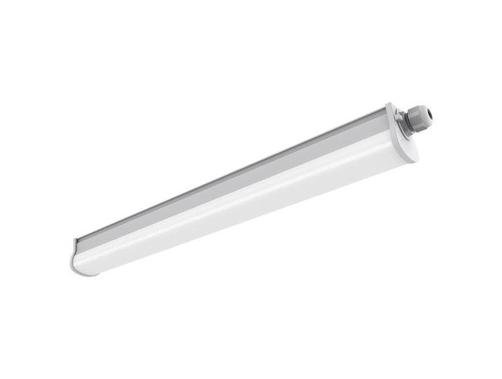Deckenleuchte Westport Double 56cm Grau Polycarbonat LED-Platine