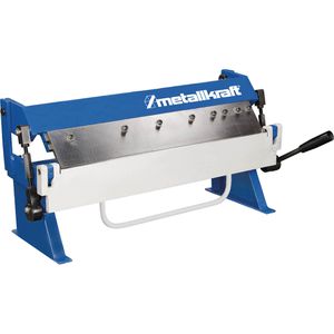 Metallkraft Abkantbank HSBM 610 HS mit segmentierter Oberwange, bis 1 mm Blechstärke, 135° Biegewinkel, Arbeitsbreite 610 mm