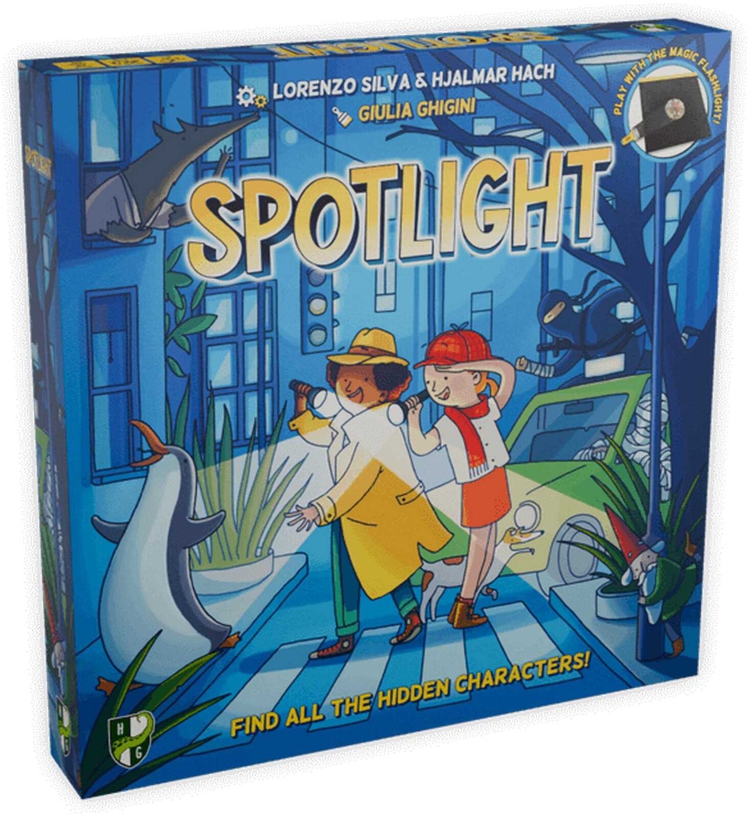 Spotlight Cooperative Search Game for Family and Friends, Ages 6+, by Horrible Guild