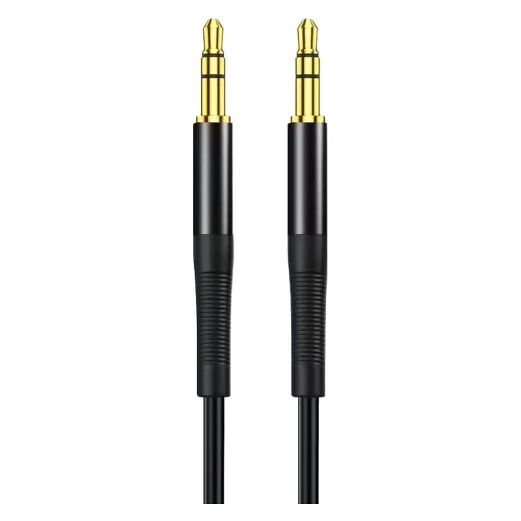 Nextbatt 3.5mm male to male AUX cable, 1m - Black (1 m, AUX Kabel) (NB-YP01)