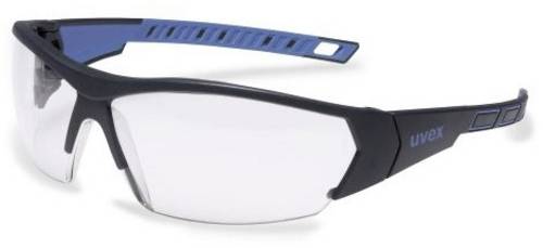 uvex i-works 9194171 Schutzbrille inkl. UV-Schutz Anthrazit, Blau EN 170 DIN 170