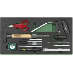 Stahlwille, Werkzeugkoffer, Werkzeug-Sortiment TCS 807/ WT 2 (13 Teile)