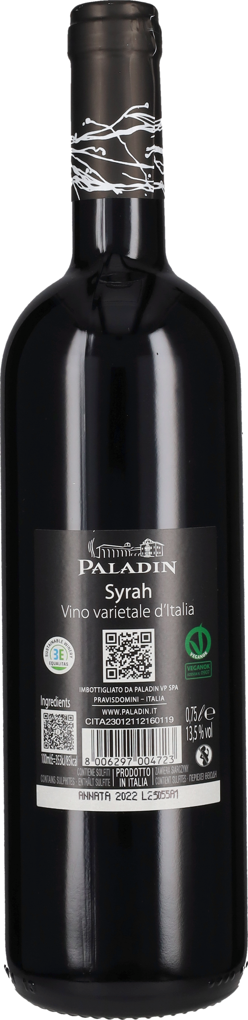 Syrah Tramarossa Paladin 2023