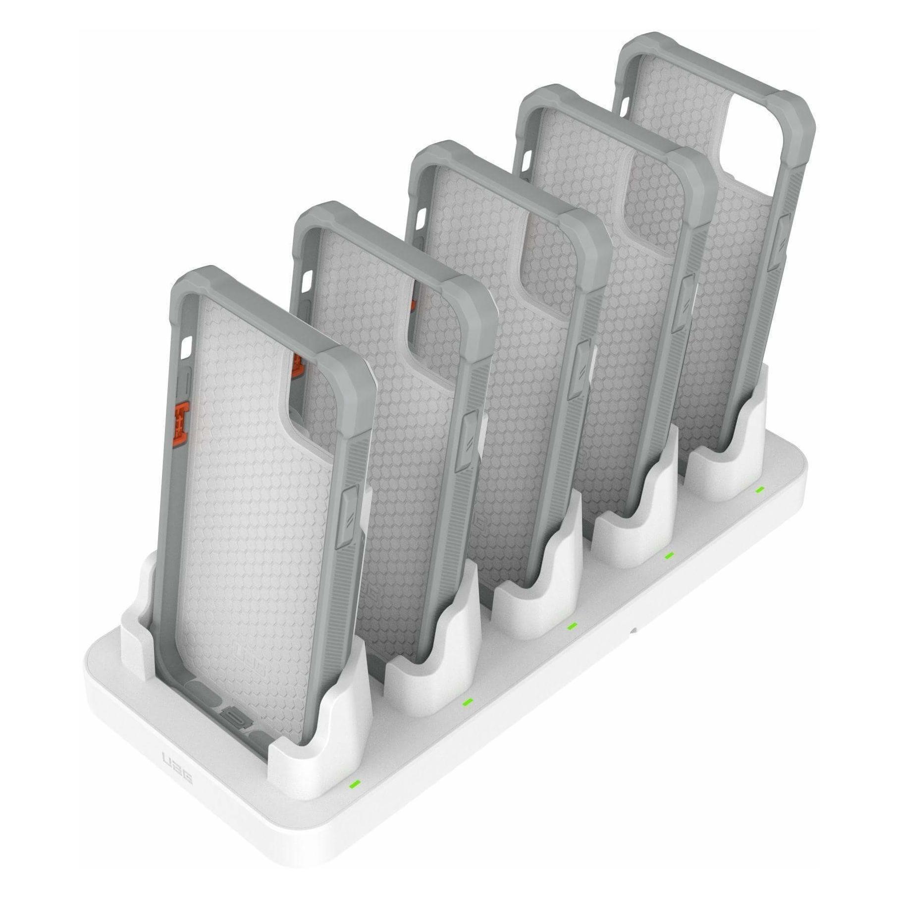UAG Workflow Healthcare 5-fach-Ladegerät für Workflow Cases, Weiss/Grau, WF0000054130Bullk (WF0000054130)