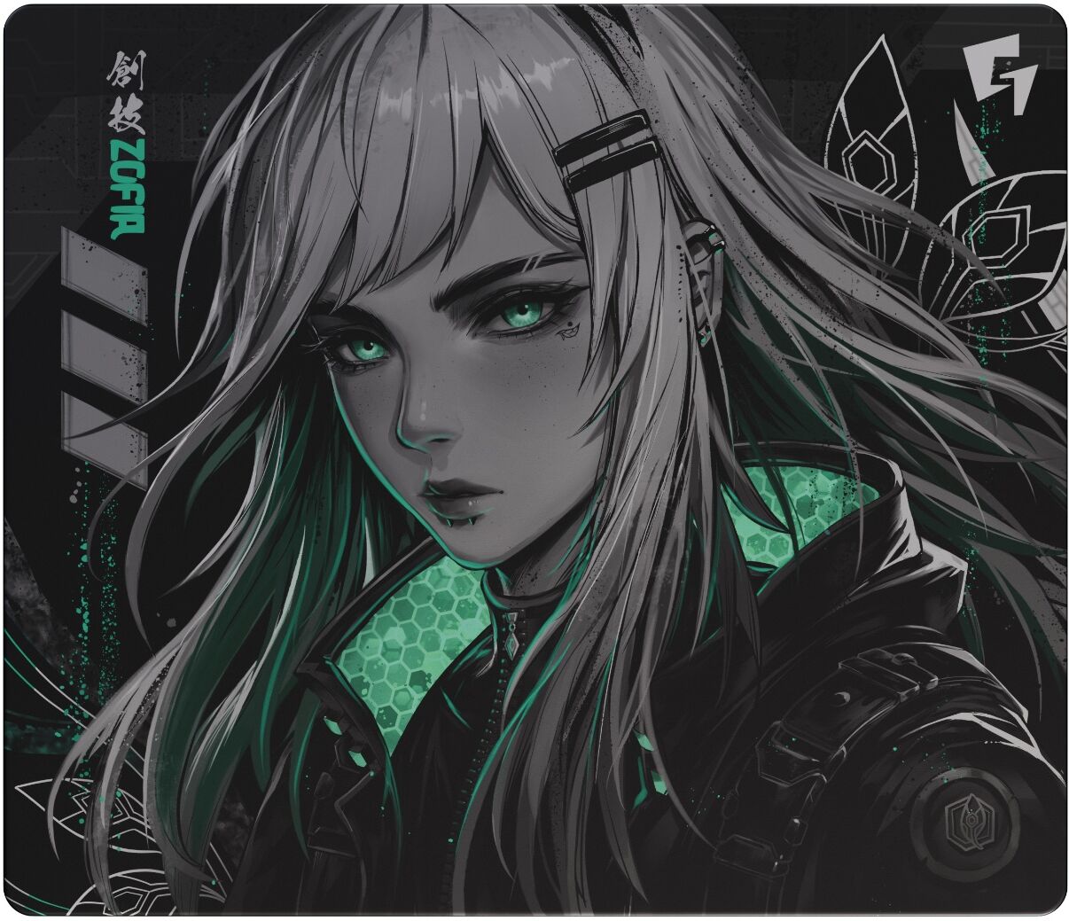 Glsswrks Zofia Glass Mousepad - Limited Edition