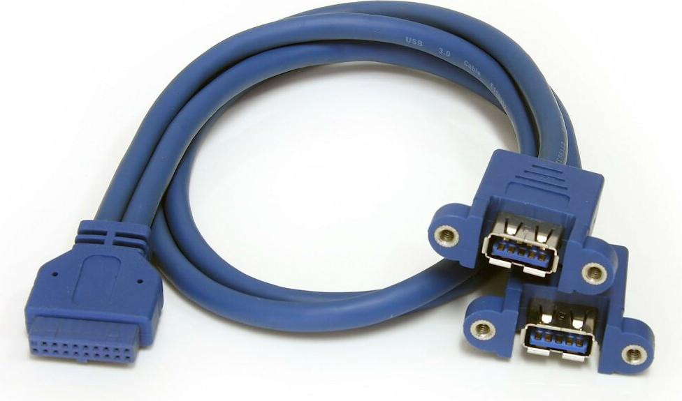 StarTech USB 3.0 2-poorts moederbordadapter voor paneelmontage