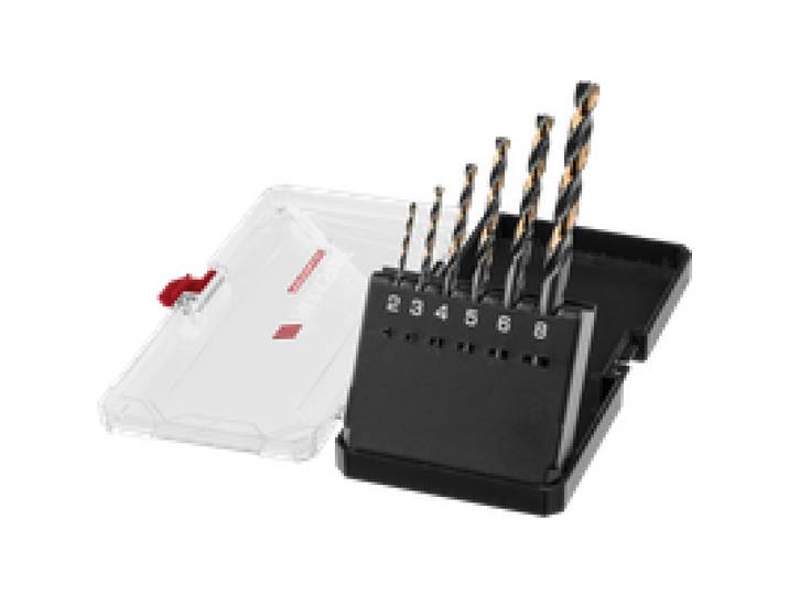 PARKSIDE PERFORMANCE® Foret multi-usage, 6 pièces ou Foret Turbo HSS, PBSP 3 A1, 7 pièces (Flotte Turbo Haas)
