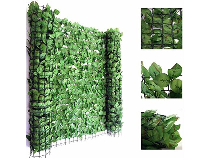 Mendler Balkonsichtschutz T811 Buchenhecke - 500x150cm hell