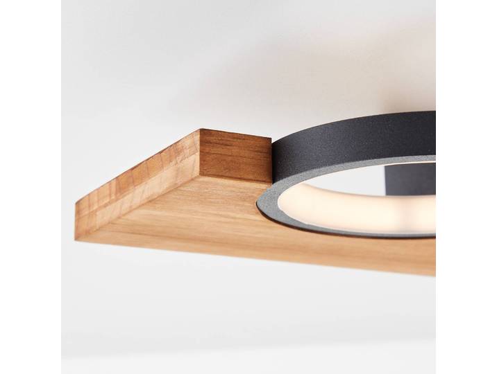 Brilliant Deckenlampe Cheesy, Holz hell, für Wohn- / Esszimmer, Holz, Deckenlampe